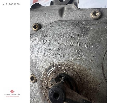 MERCEDES W163 ML ARKA SİLECEK MOTORU 1638203142 A1638200156