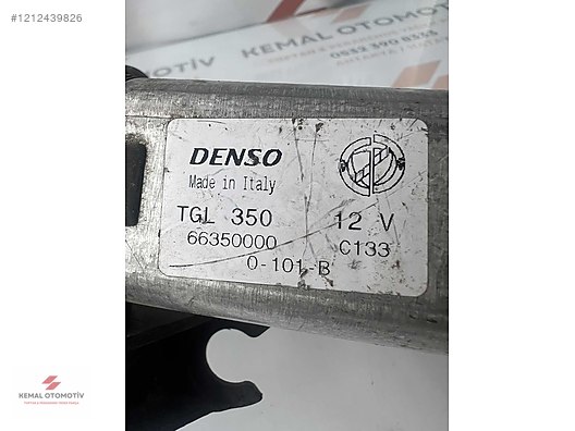 FIAT PUNTO ARKA SİLECEK MOTORU TGL350 66350000 C133