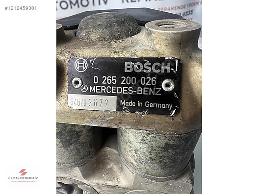 MERCEDES W124 W126 W201 ABS BEYNİ 0265200026 646/03672
