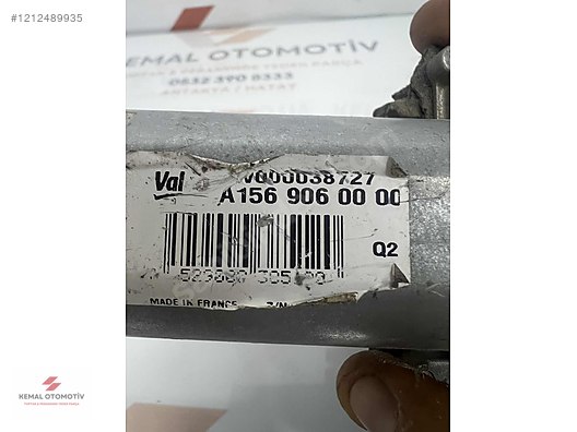 MERCEDES W156 X156 GLA ARKA SİLECEK MOTORU A1569060000