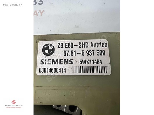 BMW E60 E61 E63 E65 E66 SUNROOF MOTORU 5WK11464 67.61-6937509