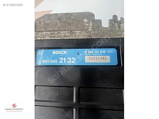 MERCEDES W124 W126 W201 ABS KONTROL BEYNİ 0055452132 0265101018