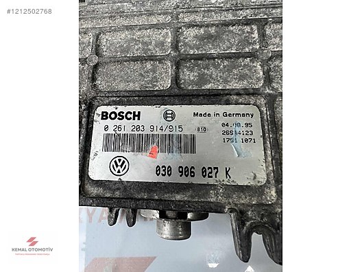 VOLKSWAGEN POLO 1.4 MOTOR BEYNİ 030906027K 0261203914 / 915