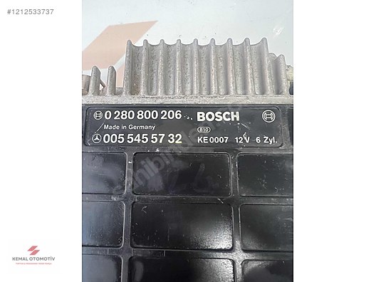 MERCEDES 300E 6 SİLİNDİR MOTOR BEYNİ 0280800206 0055455732