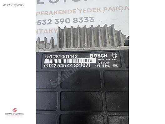 MERCEDES 250D 5 SİLİNDİR MOTOR BEYNİ 0281001142 0125454432
