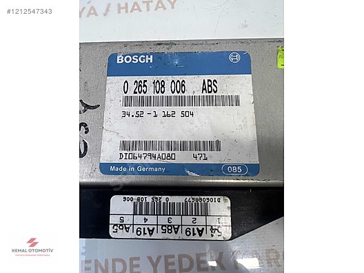 BMW E34 ABS BEYNİ 0265108006 34.52-1162504