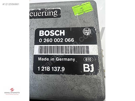 BMW E32 E46 ŞANZIMAN BEYNİ 0260002066 1218137.9 1218137