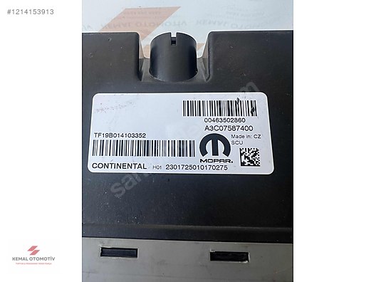 FIAT EGEA ADBLUE BEYNİ A3C07587400 00463502860
