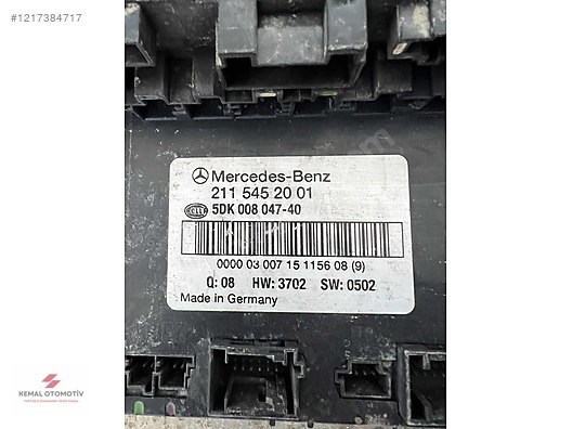 MERCEDES W211 SAM BEYNİ 2115452001 5DK008047-40