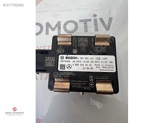 MERCEDES W205 W206 W118 W167 W177 W253 W247 RADAR A0009052616