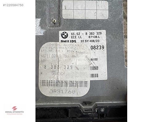 BMW E46 TV NAVI SAT MONITOR TEYP 8383329 65.52-8383329