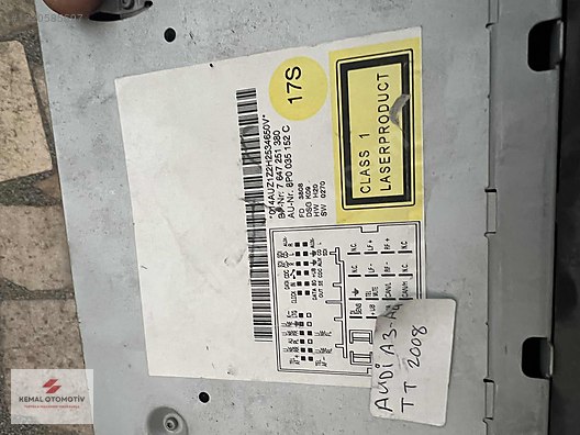 AUDI CHORUS A3 A4 TEYP 8P0035152C 7647251380