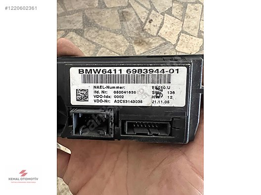 BMW E90 E91 E81 KLİMATRONİK KLİMA KONTROL PANELİ 6411 6983944-01