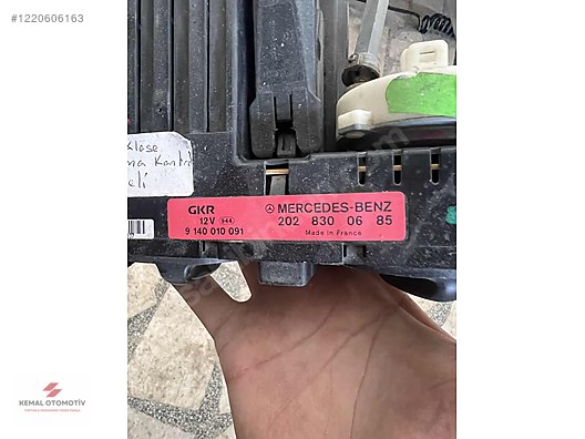 MERCEDES W202 KLİMATRONİK KLİMA KONTROL PANELİ 2028300685