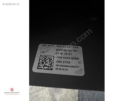 MERCEDES W211 SİNYAL HIZ SABİTLEME DİREKSİYON SARGI A1715400945