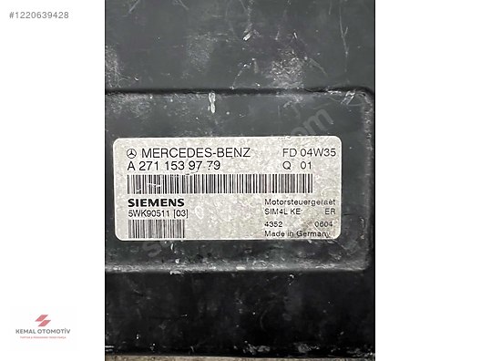 MERCEDES W211 W203 MOTOR BEYNİ A2711539779 5WK90511