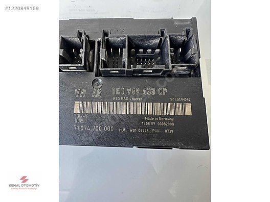 SKODA OCTAVIA VW CADDY KONFOR BEYNİ 1K0959433CP 71074700000