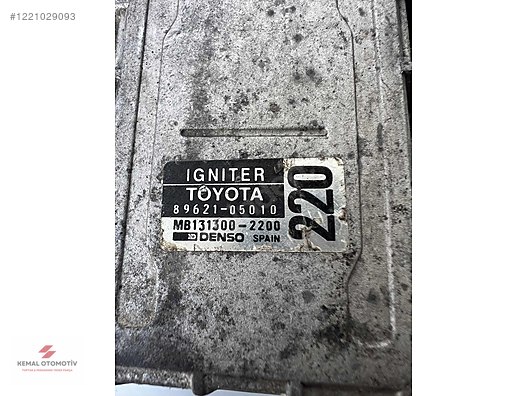 TOYOTA COROLLA CARINA CAMRY ATEŞLEME BEYNİ 89621-05010 131300
