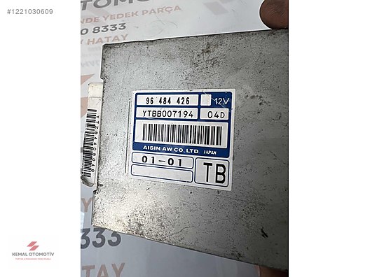 CHEVROLET KALOS DAEWOO MOTOR BEYNİ 96484426 YTBB007194 04D