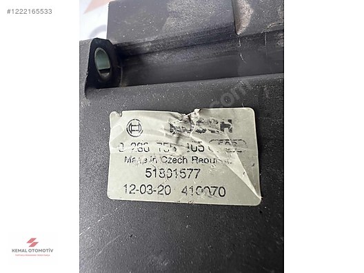FIAT FIORINO ELEKTRİKLİ GAZ PEDALI 51801577