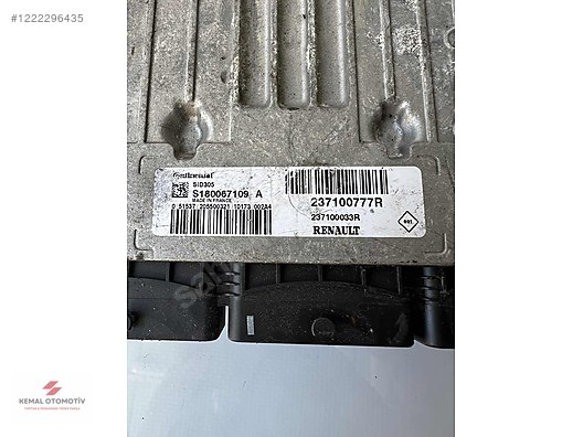 RENAULT FLUENCE MEGANE 3 SCENIC 3 MOTOR BEYNİ 237100777R
