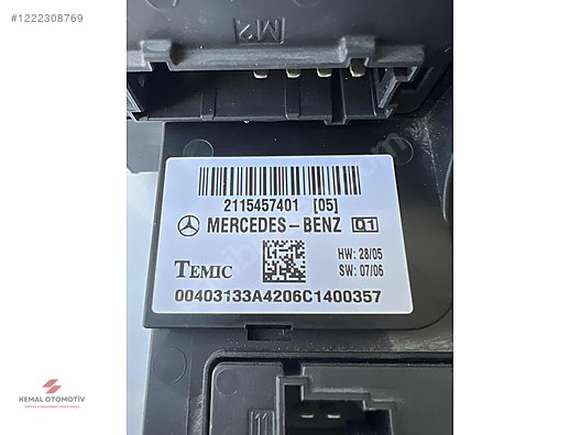 MERCEDES W211 W219 ÖN SAM BEYNİ 2115457401