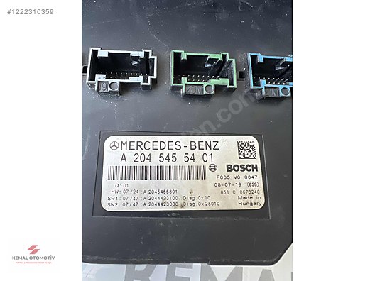 MERCEDES W204 ÖN SAM BEYNİ A2045455401 A2045455801