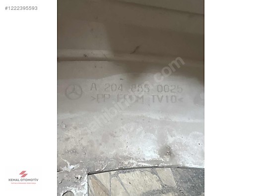 MERCEDES W204 MAKYAJSIZ ÖN TAMPON A2048850025