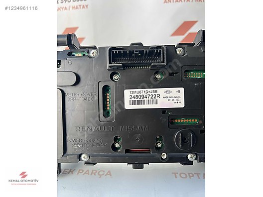 RENAULT CLIO 5 CAPTUR GÖSTERGE PANELİ 248094722R