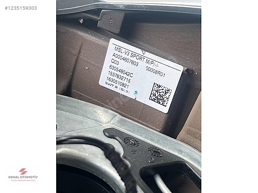 MERCEDES W213 KAHVE F1'Lİ DİREKSİYON MSL-V3 SPORT A0004607603