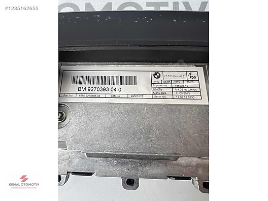 BMW F30 F31 F32 F36 NBT MONİTÖR EKRAN 9270393