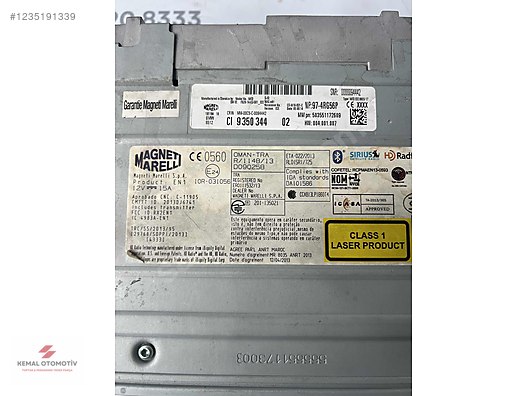 BMW F30 F32 F20 F21 F31 RADYO TEYP CD NAVİGASYON BEYNİ 9350344