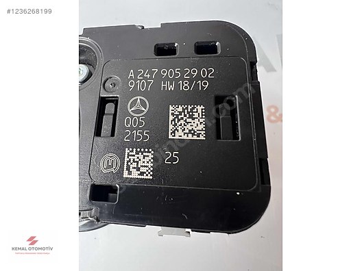 MERCEDES W118 W177 W247 W907 FAR ANAHTARI A2479052902
