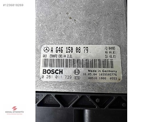 MERCEDES W203 W209 2.2CDI MOTOR BEYNİ A6461500879 0281011739