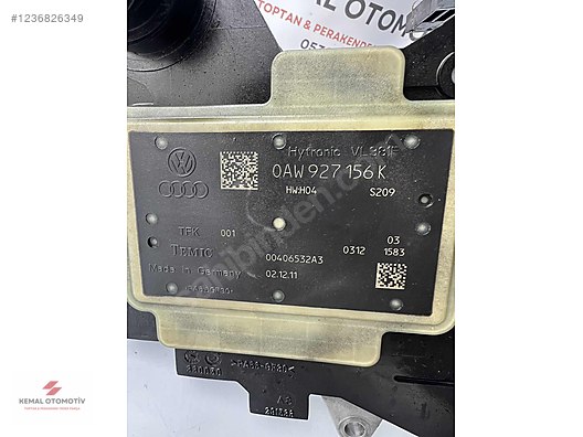 AUDI A4 A5 A6 A7 MULTITRONIC 8 İLERİ ŞANZIMAN BEYNİ 0AW927156K