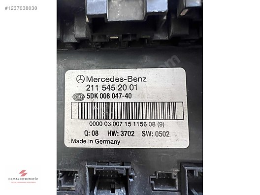 MERCEDES W211 ARKA SAM BEYNİ 2115452001 5DK008047-40 A2115452001