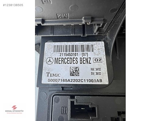 MERCEDES W211 ÖN SAM BEYNİ 2115453101 A2115453101