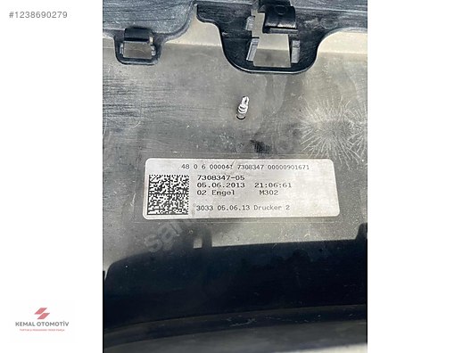 BMW F30 F31 ÖN TAMPON ALPIN İNCİ BEYAZ 7308347