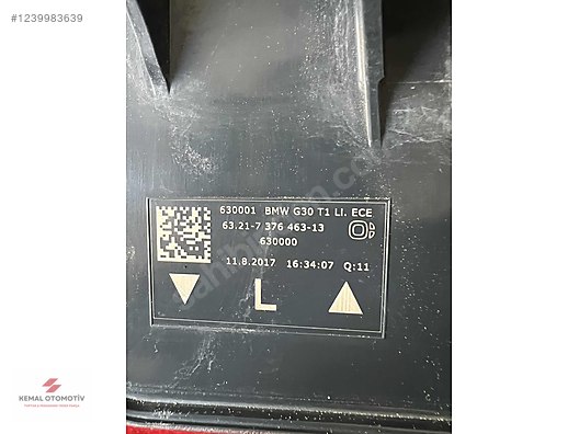 BMW G30 G31 F90 SOL DIŞ STOP 7376463