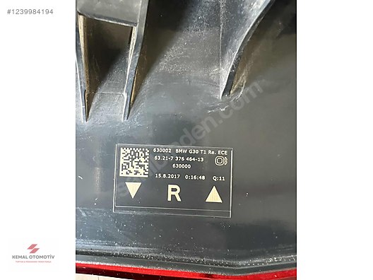 BMW G30 G31 F90 SAĞ DIŞ STOP 7376464