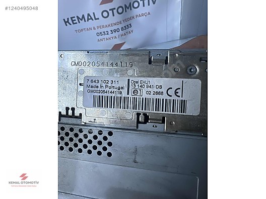 OPEL CORSA COMBO AGILA TEYP CD30 7643102311 13140941