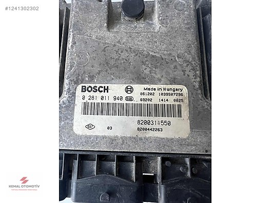 RENAULT MASTER MOVANO 2.5 DCI MOTOR BEYNİ 8200311550 0281011940
