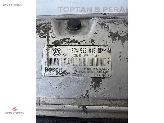 VW VOLT LT 28 35 46 2.5TDI MOTOR BEYNİ 074906018BK 0281011385