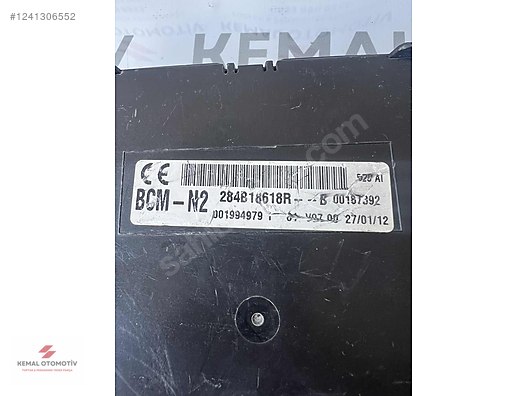 RENAULT MASTER 3 KANGOO 3 UCH BCM BEYNİ 284B18618R