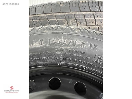 MERCEDES 17 JANT STEPNE A2124000002 155/70/R17