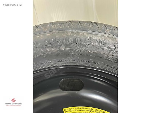 VW TIGUAN AUDI Q2 Q3 Q4 Q5 18 JANT STEPNE 5N0601027E 145/80/R18