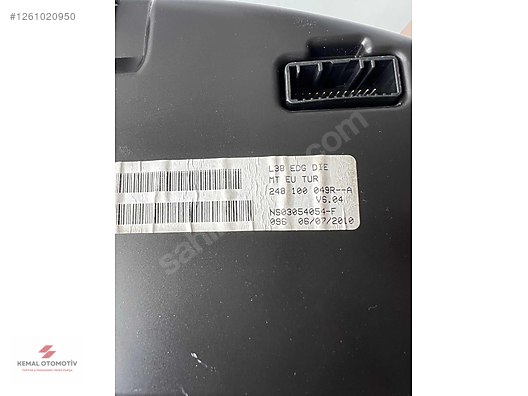RENAULT FLUENCE MEGANE 3 GÖSTERGE 248100049R 281216746