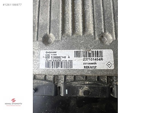 RENAULT FLUENCE MEGANE MOTOR BEYNİ 237101454R 237100669R SID305