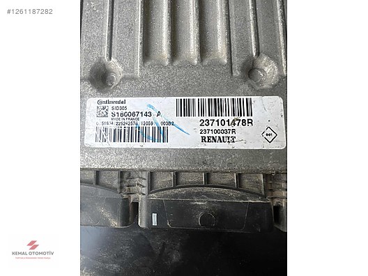 RENAULT LATITUDE LAGUNA MOTOR BEYNİ 237101478R 237100037R SID305
