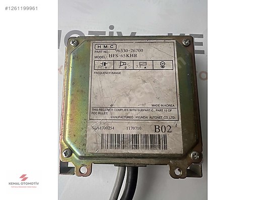 HYUNDAI SANTA FE AMFİ 96330-26700